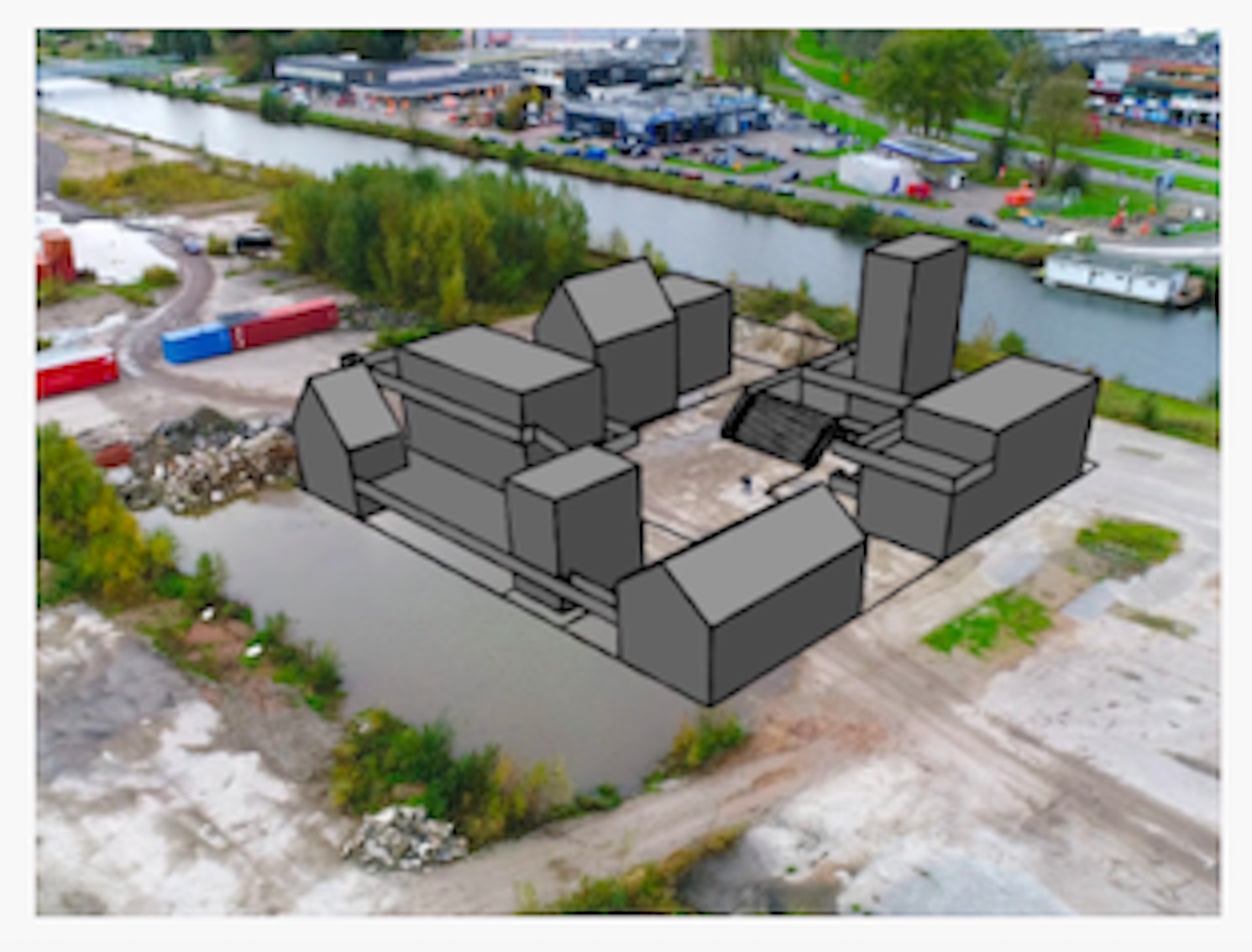 Bouwen met circulaire materialen op het Groninger Suikerunieterrein